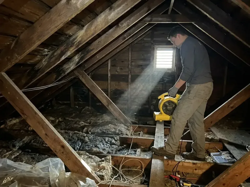 attic-water-damage-drying-proc-007 — frequently asked questions, Emergency Water Extraction & 24/7 Flood Response in Depoe B…